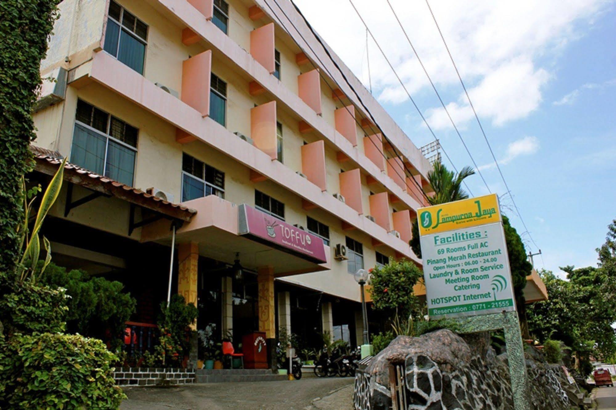 Oyo 2487 Sampurna Jaya Hotel Tanjungpinang Exteriör bild